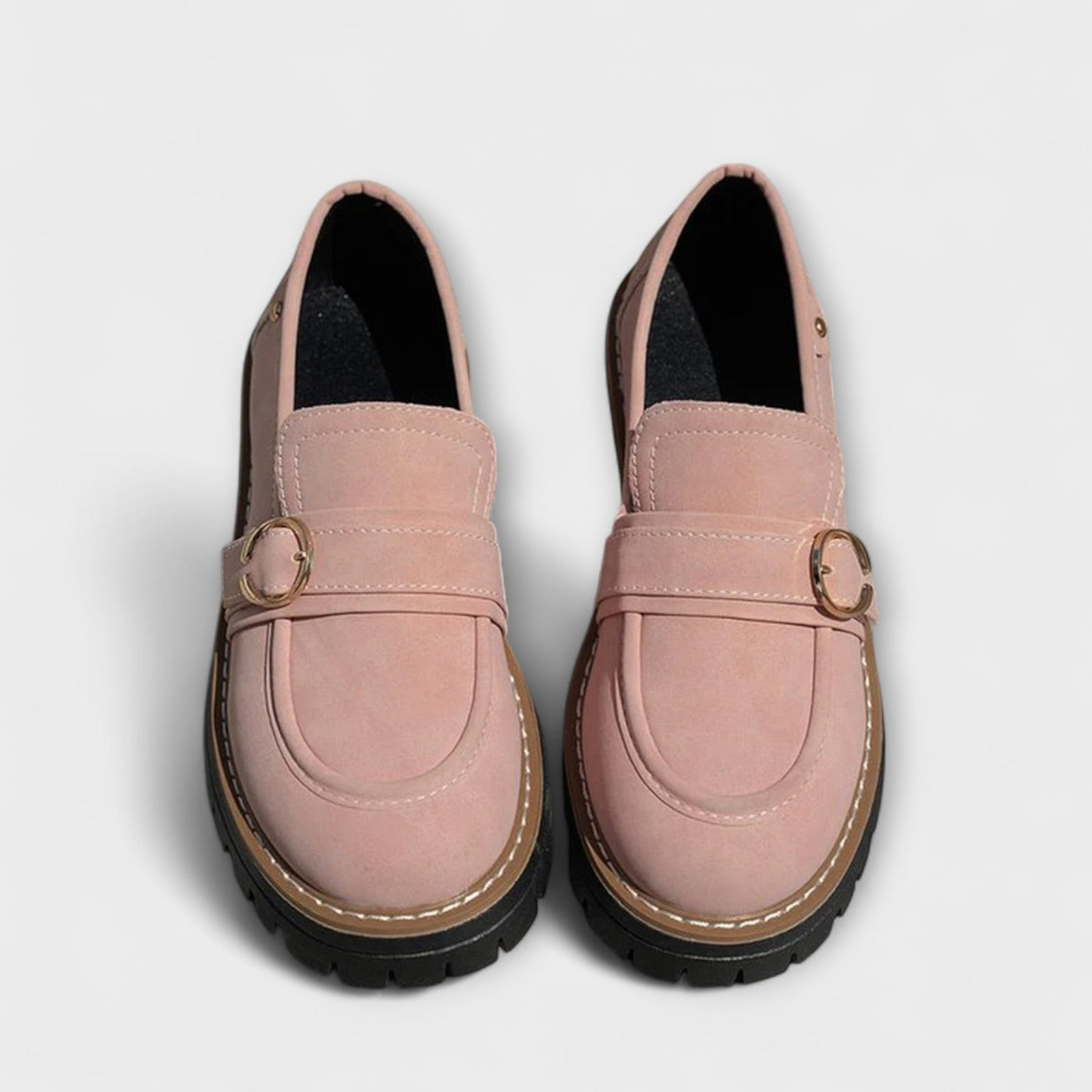 Lora – Casual Moccasins with Round Toe