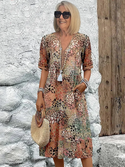 Leviana™ | Animated Floral Dress
