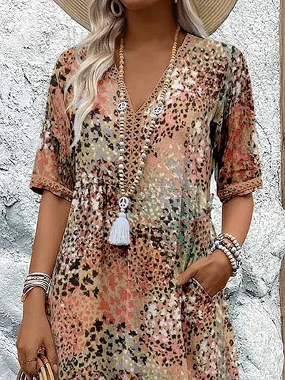 Leviana™ | Animated Floral Dress