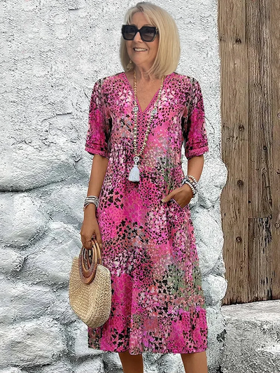 Leviana™ | Animated Floral Dress
