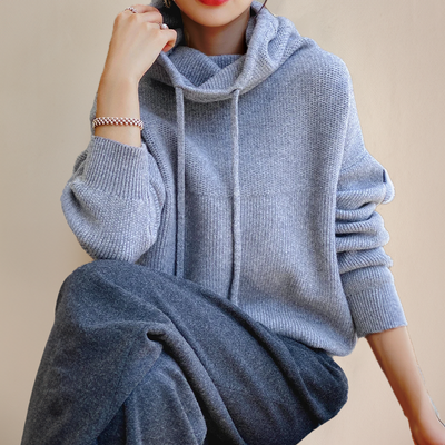 Elvire | Cozy Hooded Pullover