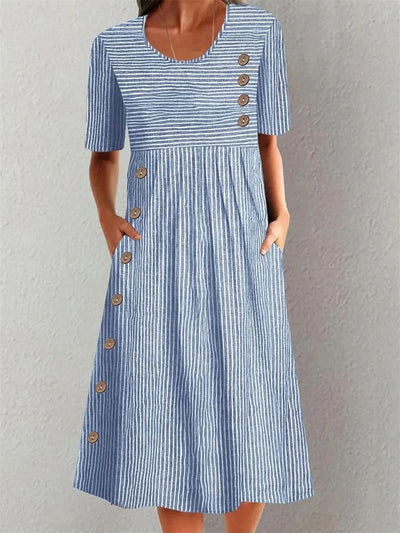 Leviana™ | Striped Summer Dress