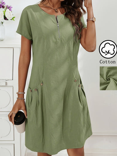 Everyday Ease Cotton Dress
