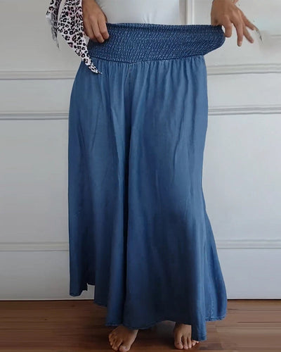 Mira Trousers With Elastic Waist