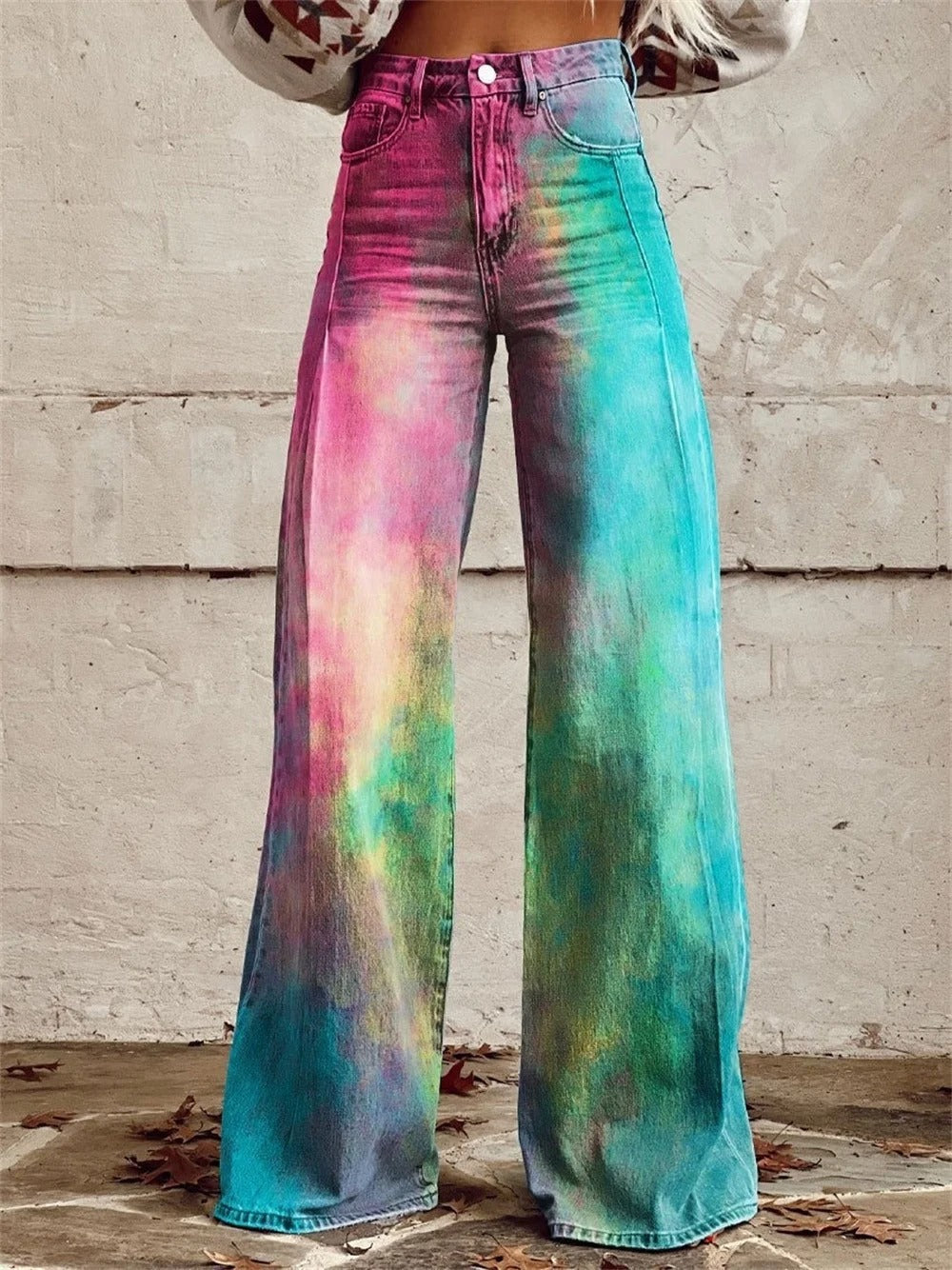 Ellie™ - High-Waisted Wide Leg Pants