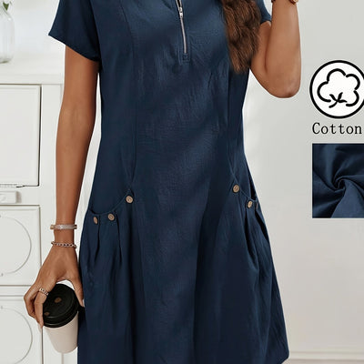 Everyday Ease Cotton Dress