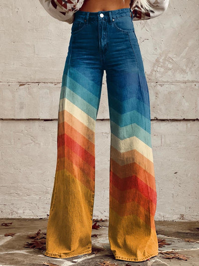 Spectrum Vintage Flared Trousers