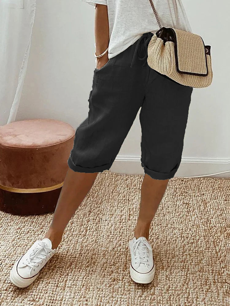 EMMA Cotton-Linen Women's Trousers