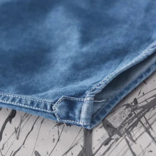 Men's Premium Denim Button-Up