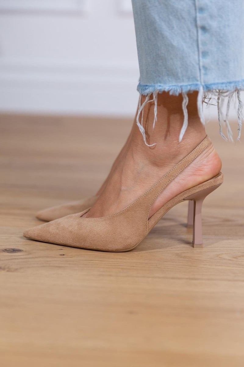 Marlena™ | Nude pumps with a fine heel