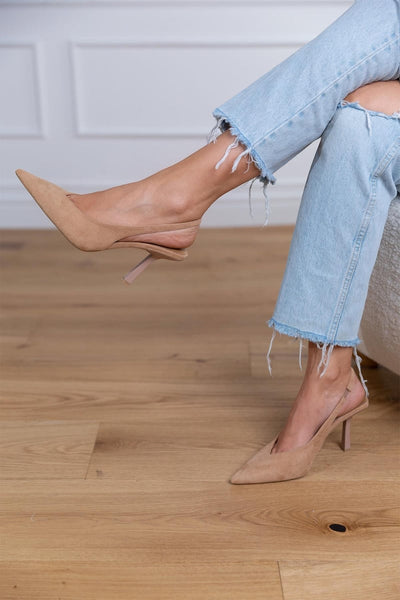 Marlena™ | Nude pumps with a fine heel